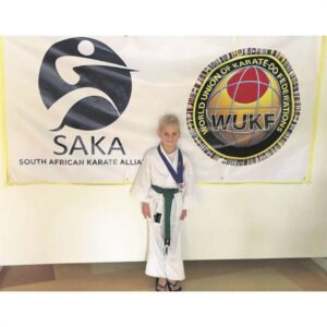 Kannetjie skitter in karate
