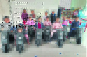 Crèche learners receive gifts of scooters and equipment