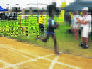 Young athletes in the zone