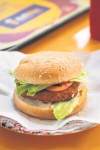 Schnitzel-burgers