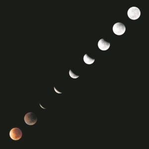 Besondere kosmiese gebeurtenis in een beeld