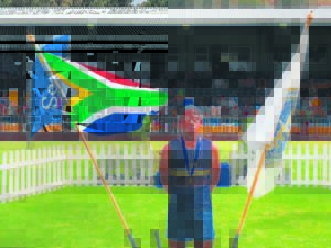 Hopefield-atlete blink uit