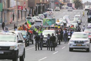 Peaceful service delivery march for demands