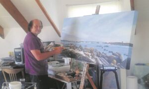 Beroerte verander kunstenaar se lewe in oogwink