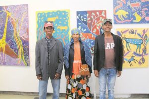 Kuru art on at !Khwa ttu