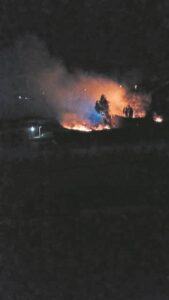 ‘Bosslapers stig brand’