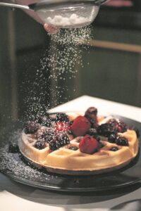 Maak só heerlike wafels