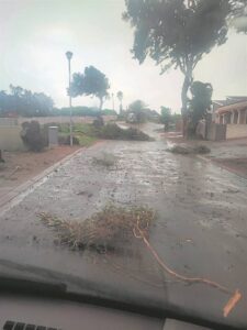 Storms nog nie uitgewoed