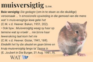 Ons woord van die week