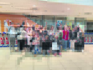 Exchange students return to the fold