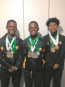 Three athletes do West Coast proud at ASA event
