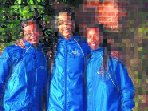 Netbalspelers stel hul doel