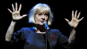 Bambi Kellermann in cabaret with Pieter-Dirk Uys