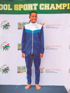 Local young swimmers at SA champs