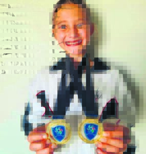 Inge skitter in gimnastiek