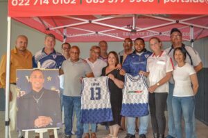 Trui ter nagedagtenis aan gestorwe rugbyspeler