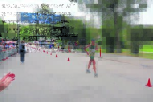 Race walker is now in world top 20