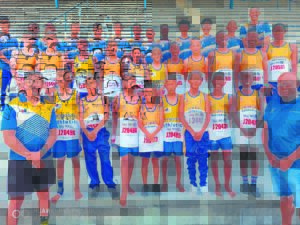 Young Langebaan athletes take part in Paarl athletics meeting (pre-2023 season)