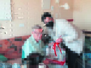 Oudste oupa op Vadersdag bederf