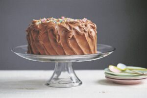Eenvoudige sjokoladekoek