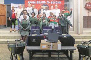 Learners receive daily meals