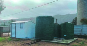 Grey water for olive trees