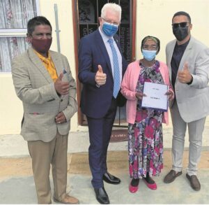 Noordhoek Housing Project residents receive deeds