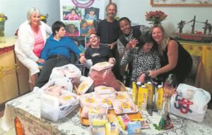 Weslanderspan deel saam in ware Kersfeesgees