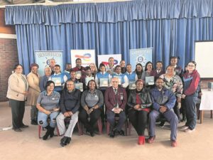 Total Energies donates solar lights for Diazville matrics’ use