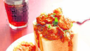 Lamkerrie bunny chow