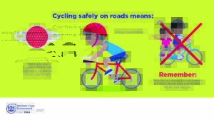 Veiligheidsreëls vir leerders wat graag fiets ry