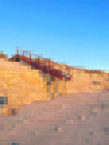 Beach erosion increasing