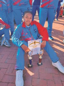 Gold medallist gets SA colours