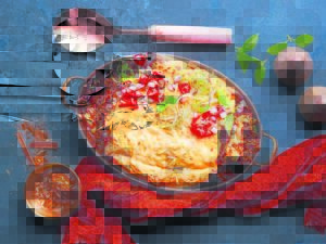 Try a cheesy mince bake