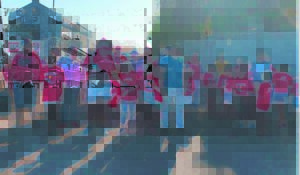 EJ Malgarte hosts fun walk