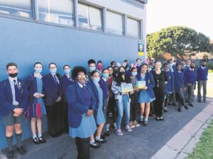 Vredenburg High learners distribute Easter eggs