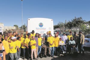 Blydskap oor nuwe bussie