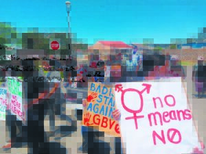 March to show the community stands with GBV victims