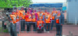 Louwville se mense maak skoon op Mandela-dag