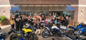 Little warrior inspires bikers