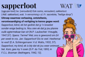 Woord van die week