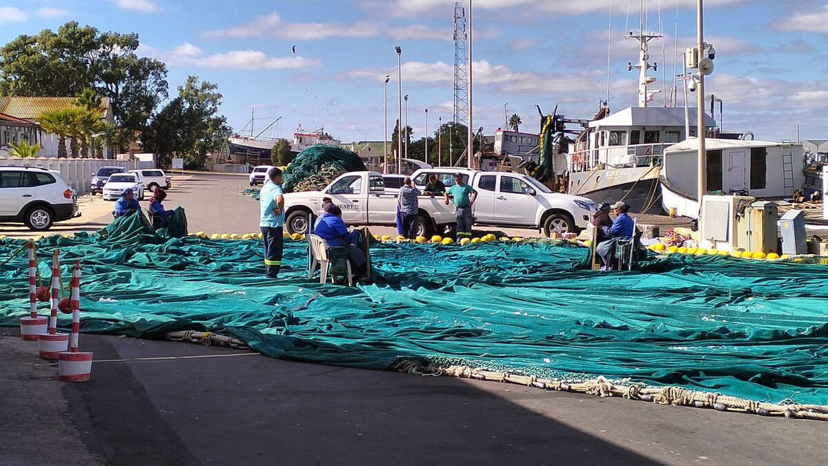 Nette gevleg by Laaiplek-hawe