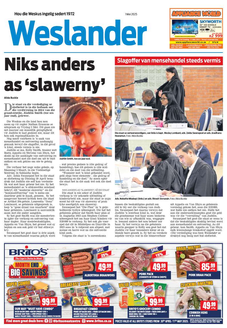 Weslander E-edition – 1 May 2025