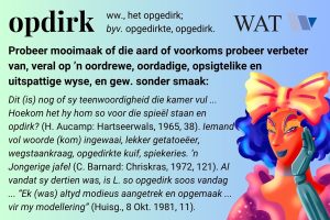 Woord van die week