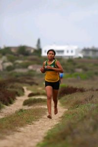 Agt atlete van Saldanha
se atletiekklub presteer