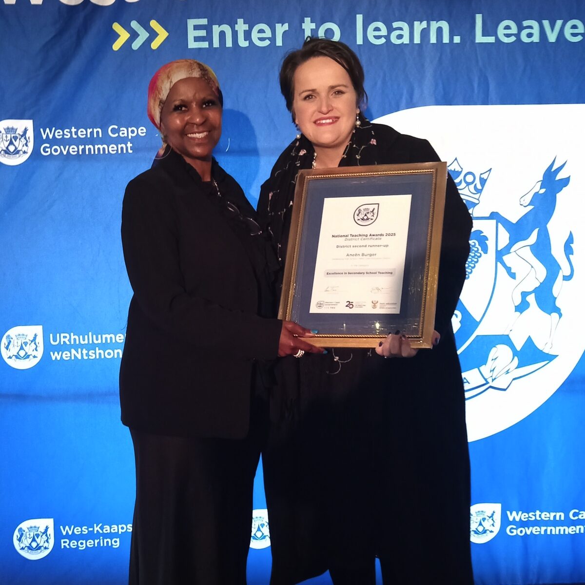 Local teachers honoured