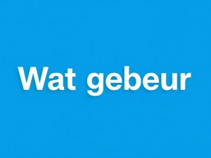 Dagboek/Diary