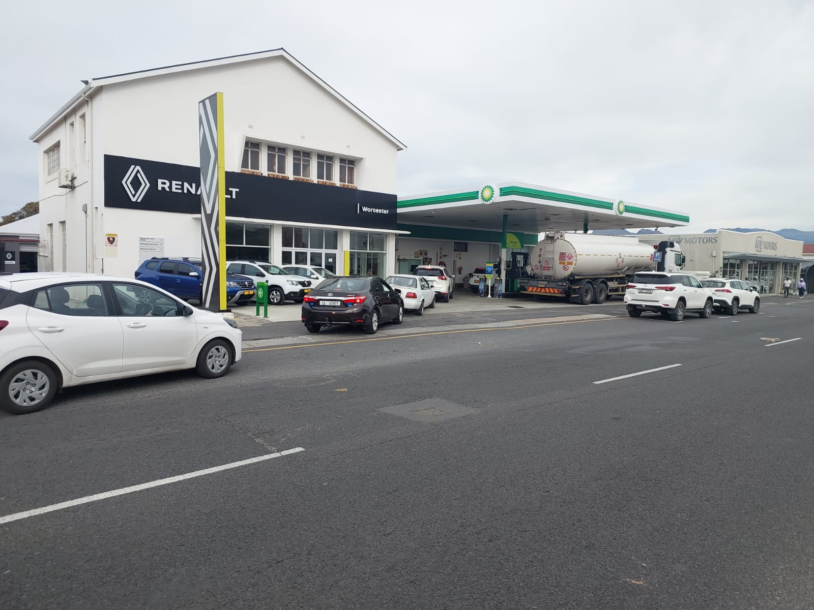 Fuel prices will be rising steeply as of midnight tonight.