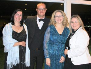 Sake-glans op gala-aand