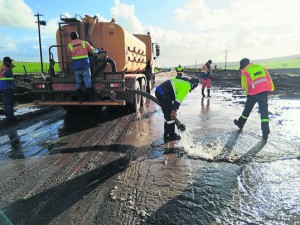 Roads in West Coast municipal district cleared after heavy rain
